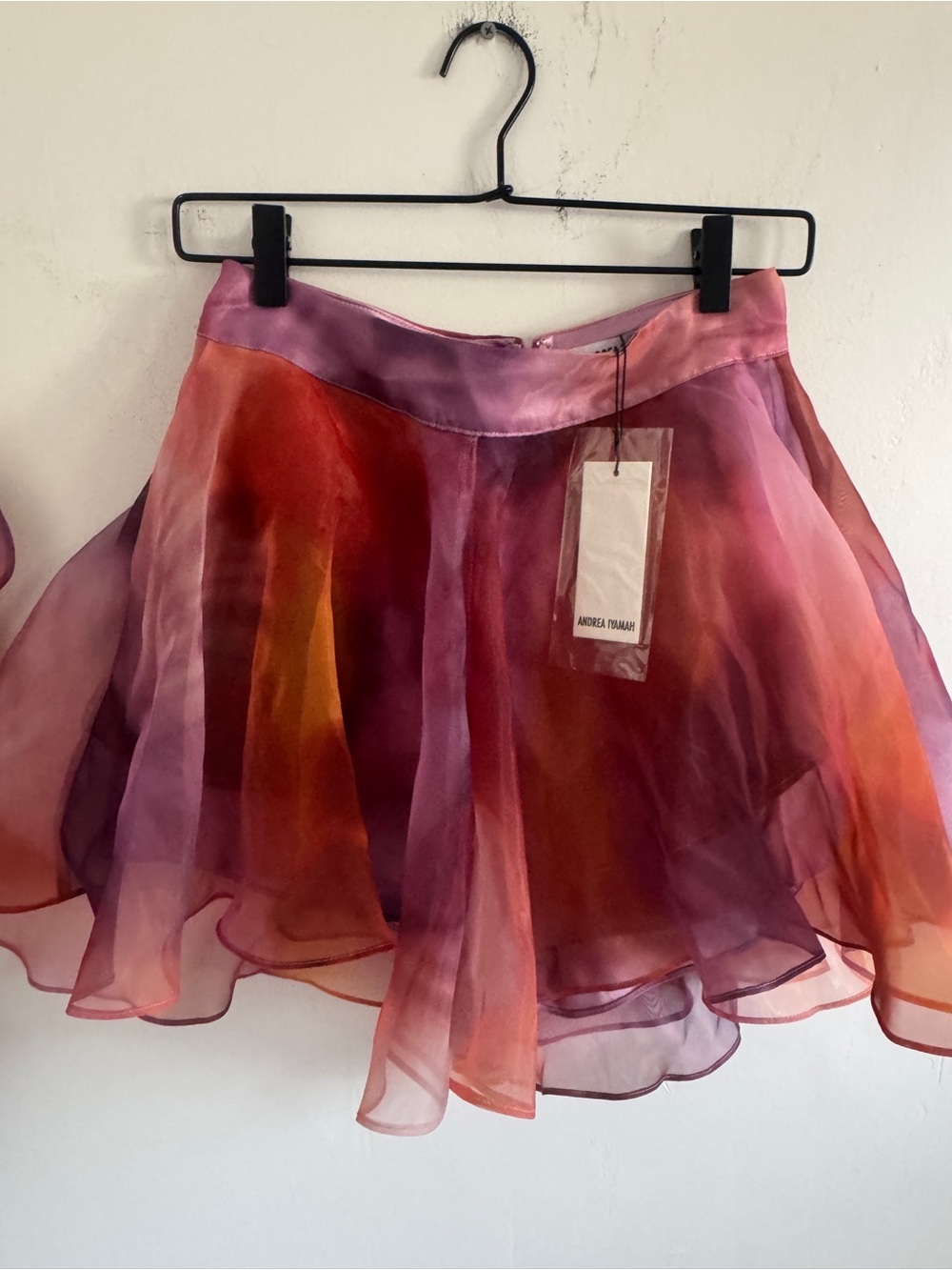 NWT Andrea Iyamah Dandi Print Kokos Top & Shorts Set S - Picture 5 of 9